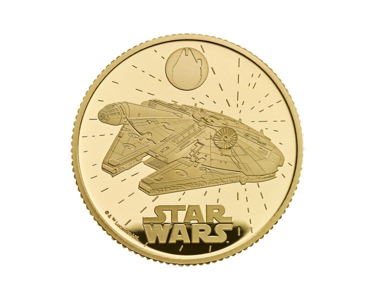 Star Wars: Millennium Falcon 1/4oz Proof